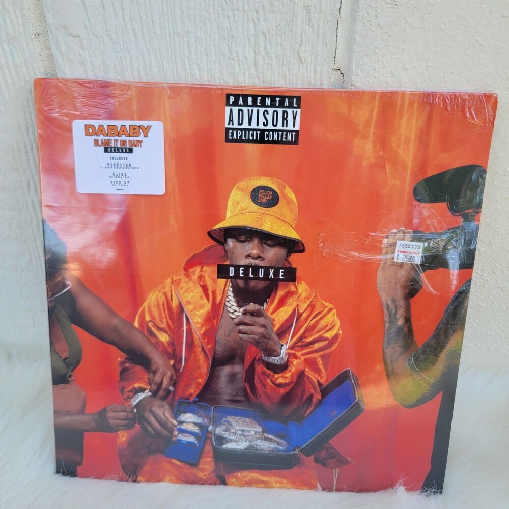 DaBaby Blame It On Baby Deluxe Vinyl Record NEW SEALED DA Baby Rapper
